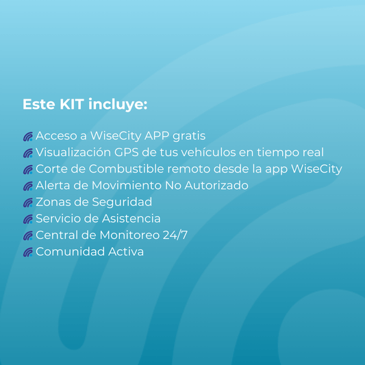 WiseCity GPS con corte combustible - WiseCity Chile