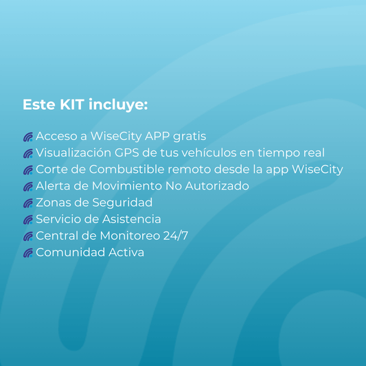 WiseCity GPS con corte combustible - WiseCity Chile