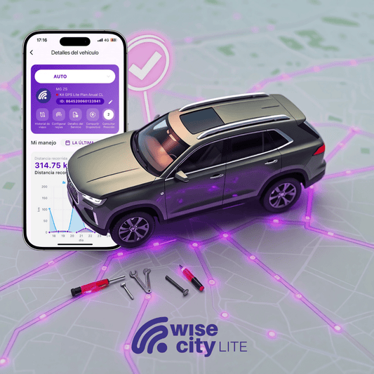 WiseCity GPS autoinstalable - WiseCity Chile