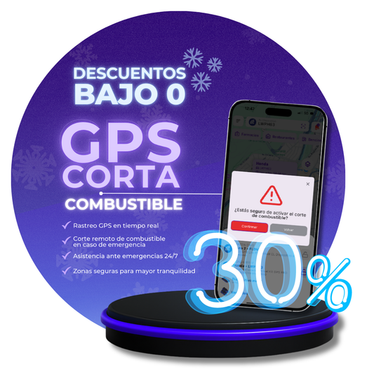 ❄️ GPS WiseCity con Corte Remoto | Plan Anual | Descuentos Bajo 0.