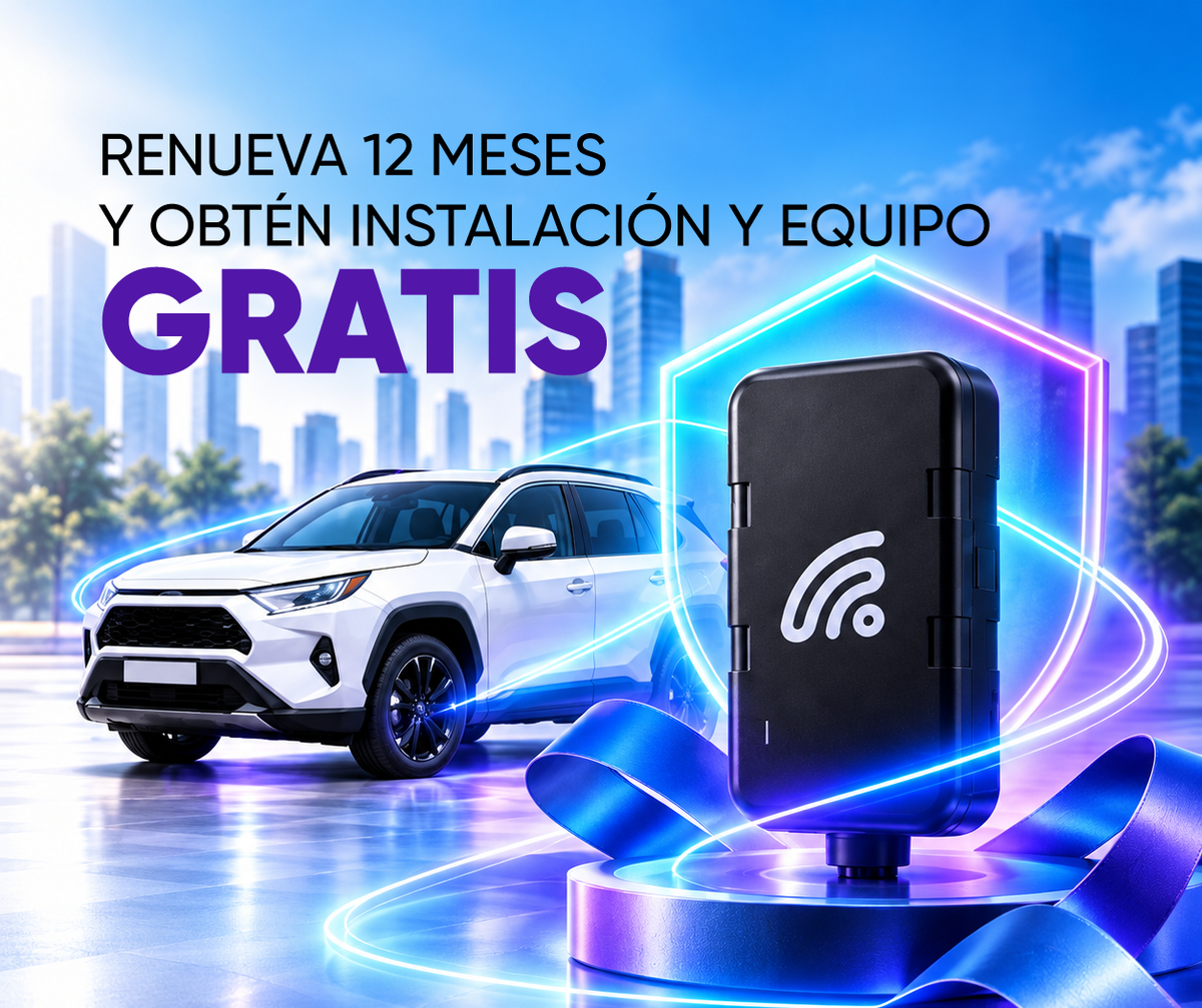 Recambio 3G a 4G . GPS para Auto con Corte de Combustible . Plan Anual - WiseCity Chile