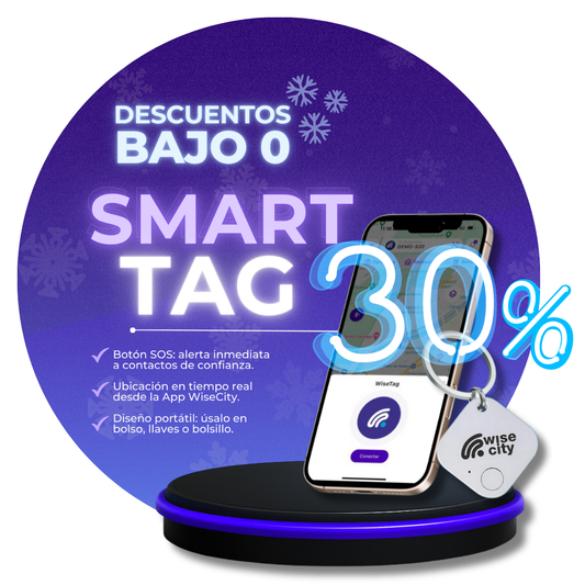❄️ WiseTag SOS Portátil | Plan Anual | Descuentos Bajo 0.