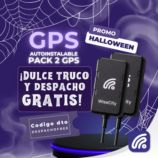 Pack 2 GPS WiseCity Autoinstalable | Plan Anual | 10%OFF + DESPACHO GRATIS - WiseCity Chile